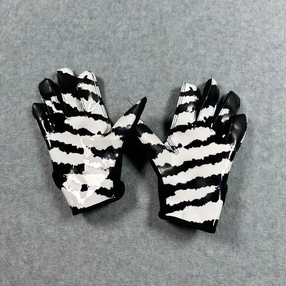 Adizero Impact Football Cleats and Gloves White/Black US Mens 8/Women's 9